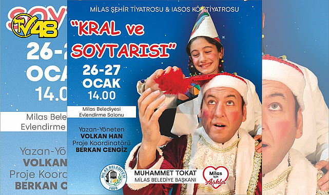 MASALSI BULUŞMA: KRAL VE SOYTARISI MİLAS&#039;TA ÇOCUKLARLA BULUŞUYOR!