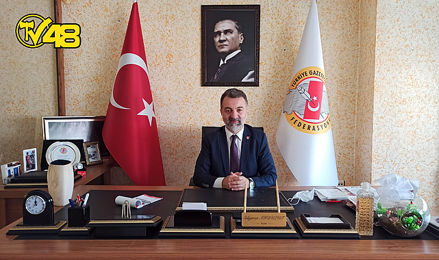 MUĞLA GAZETECİLER CEMİYETİ BAŞKANI SÜLEYMAN AKBULUT: &quot;GAZETECİLİK, HAKLARINI EN AZ ALABİLEN MESLEKLERİN BAŞINI ÇEKMEKTE&quot;