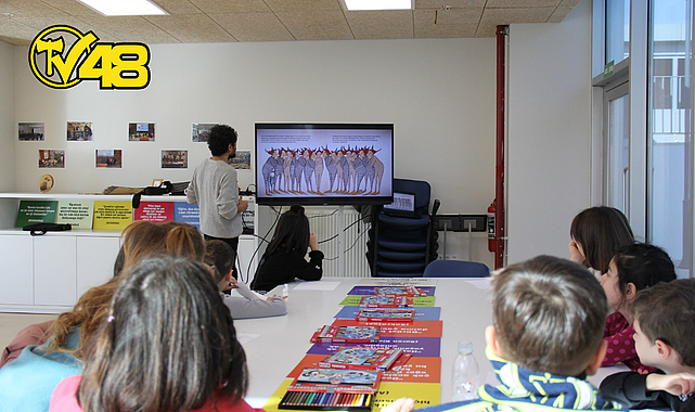 ÇOCUKLAR DÜŞLERİYLE HİKÂYELERİNİ TAMAMLADI