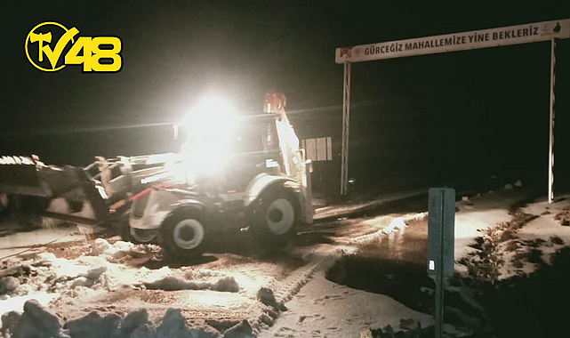 DOLU YAĞIŞINA MİLAS BELEDİYESİ&#039;NDEN ANINDA MÜDAHALE