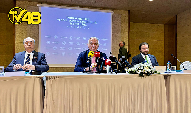 KÜLTÜR VE TURİZM BAKANI MEHMET NURİ ERSOY, BODRUM&#039;DA TURİZMCİLERLE BULUŞTU