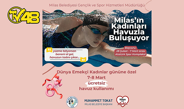 MİLAS&#039;IN KADINLARI HAVUZLA BULUŞACAK