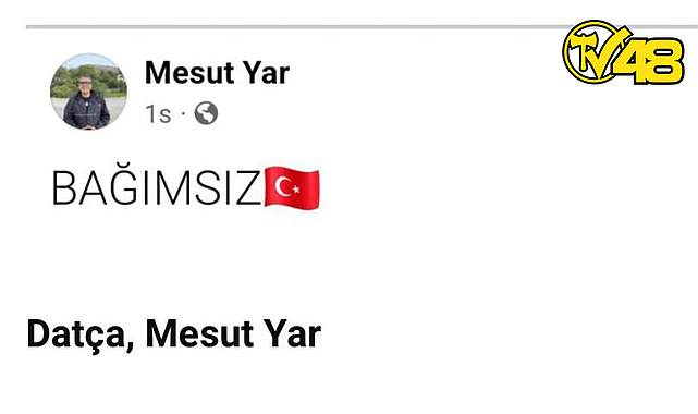 PROGRAM YAPIMCISI MESUT YAR, DATÇA&#039;DAN BAĞIMSIZ BELEDİYE BAŞKANI ADAYI MI OLUYOR?