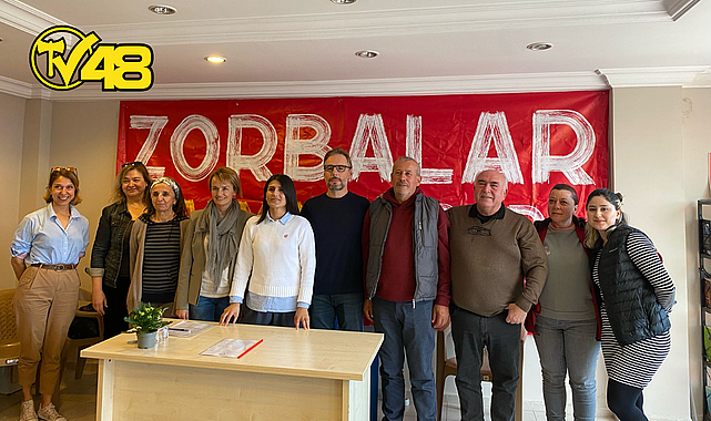 TİP MİLAS BELEDİYE BAŞKAN ADAYI BADE DUDU TAKIM OLDU…