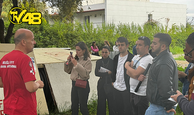 27 GÖNÜLLÜ GENÇ AFET PARKINI ZİYARET ETTİ…