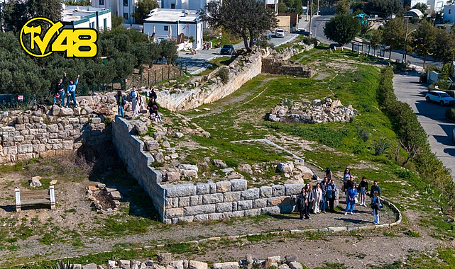 İTÜ PEYZAJ MİMARLIĞI ÖĞRENCİLERİ, HALİKARNASSOS SURLARINDA