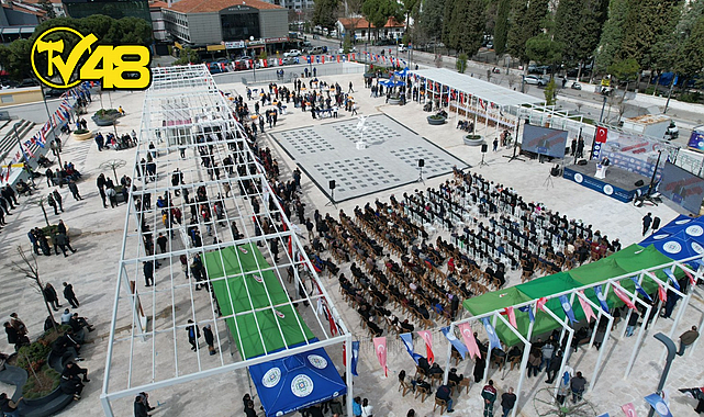 MENTEŞE KENT MEYDANI HİZMETE AÇILDI