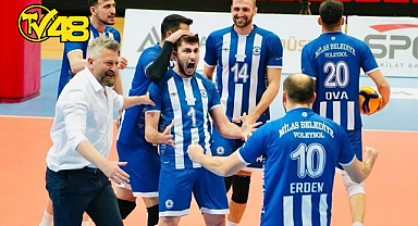 MİLAS BELEDİYESPOR VOLEYBOL TAKIMI EFELER LİGİNE YÜKSELDİ