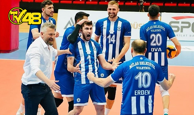 MİLAS BELEDİYESPOR VOLEYBOL TAKIMI EFELER LİGİNE YÜKSELDİ