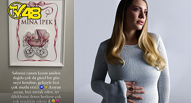 ANNELİK HEYECANI YAŞAYAN EDA ECE'DEN İLK SÖZLER