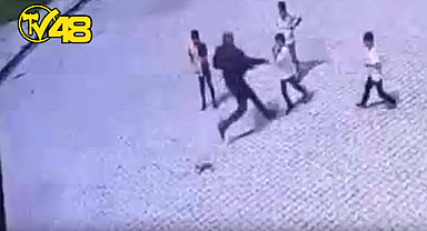 BELEDİYE PERSONELİ, 23 NİSAN'DA KUTLAMALARINDA ÇOCUK TEKMELEDİ