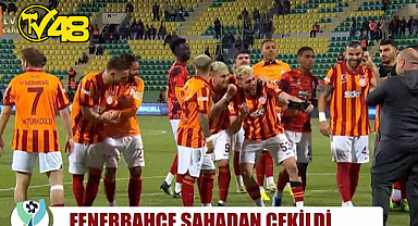 FENERBAHÇE SAHADAN ÇEKİLDİ!