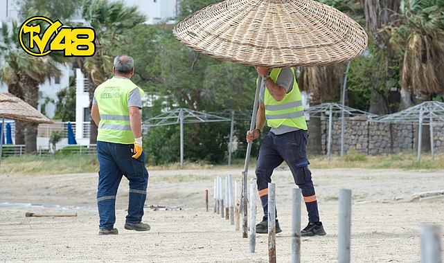 HALK PLAJLARINDA SEZON HAZIRLIKLARI