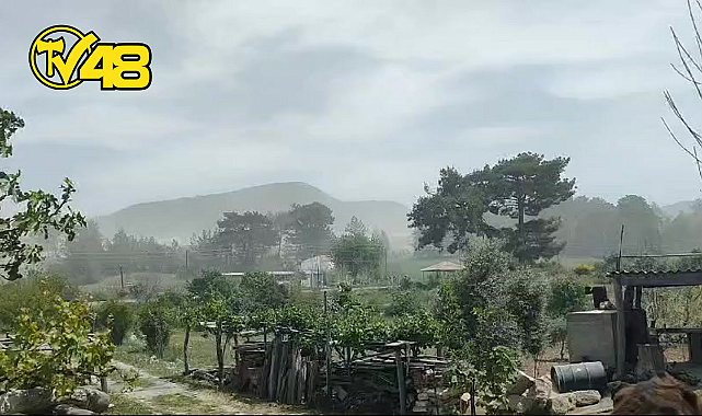 İKİZKÖY&#039;DEKİ MADEN SAHASINDA GERÇEKLEŞTİRİLEN PATLATMA SONRASI HER YERİ TOZ DUMAN KAPLADI