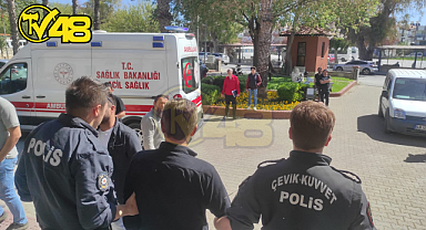 MİLAS BELEDİYESİ EK HİZMET BİNASINDA BIÇAKLI SALDIRI