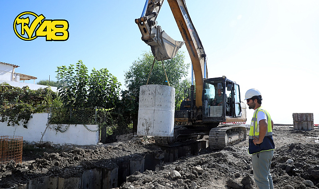 ÖREN KANALİZASYON ÇALIŞMASININ 25 BİN METRESİ TAMAMLANDI