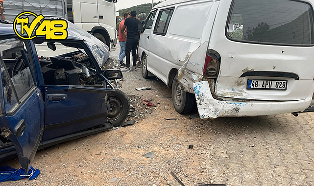 BODRUM GÜVERCİNLİK&#039;TE TRAFİK KAZASI