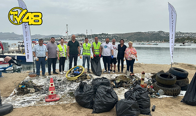 DENİZ DİBİ TEMİZLİĞİ BİTEZ’DE DEVAM ETTİ