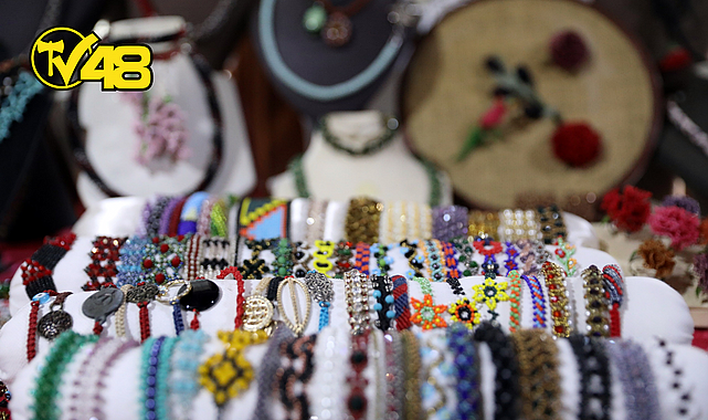 KIŞ KURSLARI SERGİSİNDE EL EMEĞİ GÖZ NURU ESERLER GÖRÜCÜYE ÇIKTI