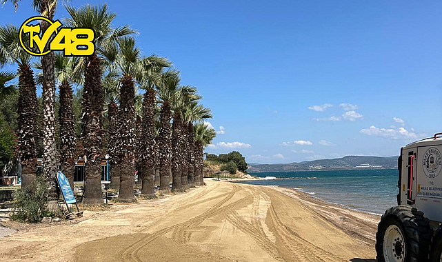 MİLAS SAHİLLERİ YAZ SEZONUNA HAZIRLANIYOR