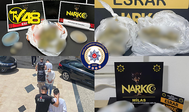 MUĞLA&#039;DA UYUŞTURUCU OPERASYONU