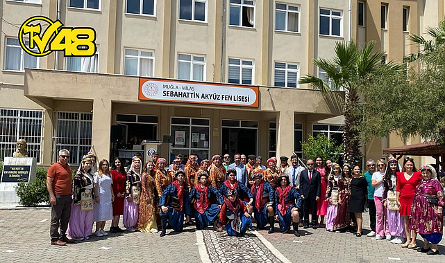 SEBAHATTİN AKYÜZ FEN LİSESİ&#039;NDE E-TWINNING PROJESİ SENE SONU KÜLTÜR FESTİVALİ YAPILDI
