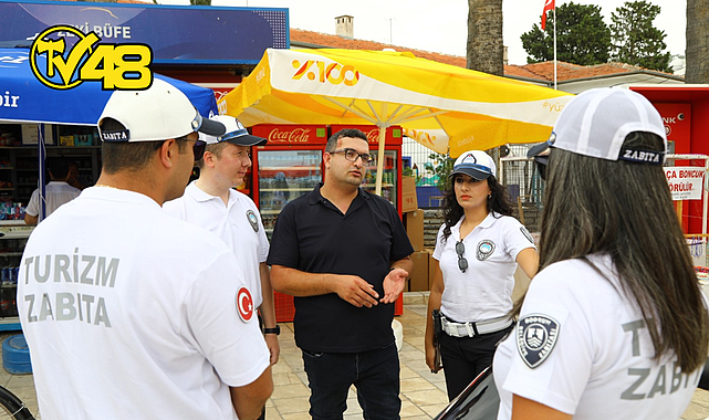 BODRUM BELEDİYESİ TURİZM ZABITALARI GÖREV BAŞINDA