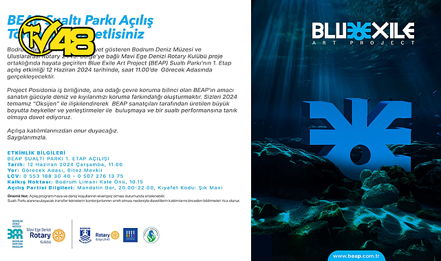 BODRUM’DA ÇEVRE VE SANATIN BULUŞTUĞU BİR SUALTI PARKI PROJESİ