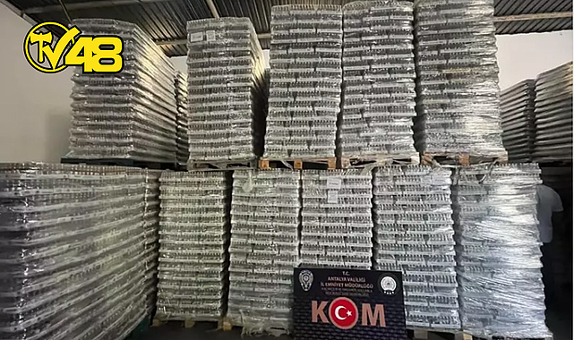 CUMHURİYET TARİHİNİN EN BÜYÜK KAÇAK İÇKİ OPERASYONU!