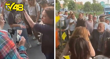 "KUDUZ" KARANTİNASINA ALINAN MAHALLEDE ARBEDE ÇIKTI