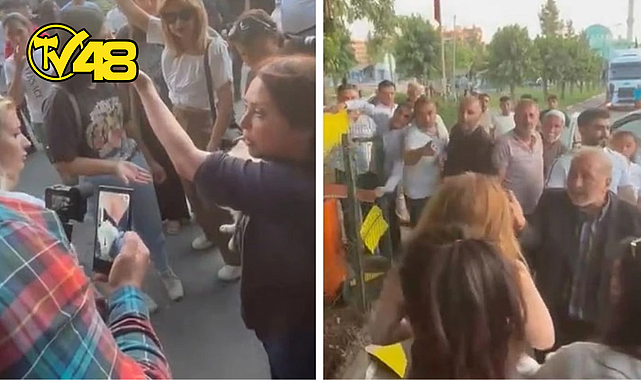 &quot;KUDUZ&quot; KARANTİNASINA ALINAN MAHALLEDE ARBEDE ÇIKTI