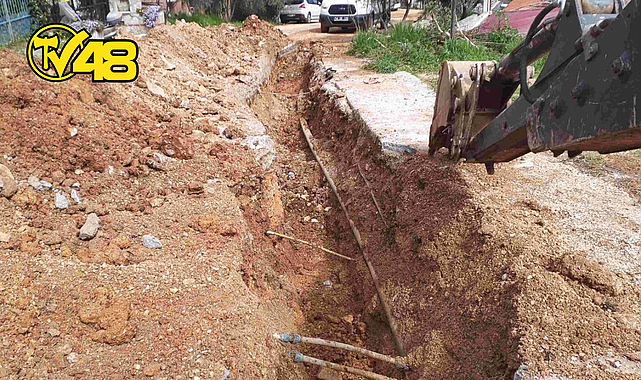 MENTEŞE’DE İÇME SUYU ALTYAPISI YENİLENİYOR