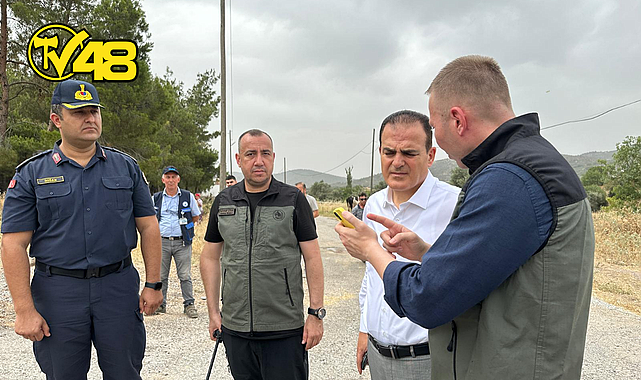 MİLAS BEYCİLER VE KISIRLAR MAHALLELERİ&#039;NDEKİ YANGIN KONTROL ALTINA ALINDI