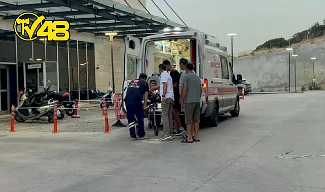 SAHİLDE ÇALIŞAN İŞÇİ SPİRALLE YARALANDI