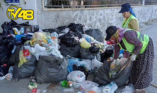 TATİLCİLER DÖNDÜ 450 TON ÇÖP TOPLANDI