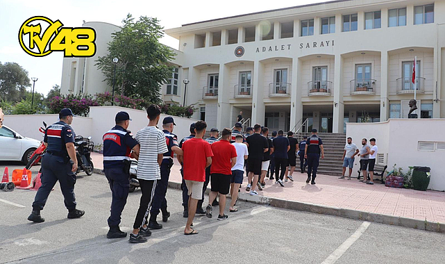 BODRUM&#039;DA GÖÇMEN KAÇAKÇILIĞI OPERASYONU: 8 ŞÜPHELİ YAKALANDI