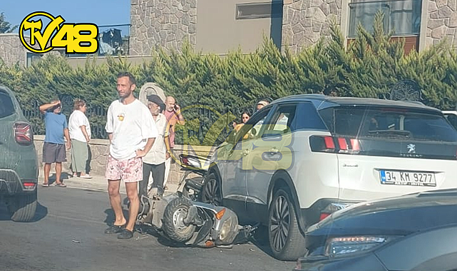 BODRUM&#039;DA MEYDANA GELEN TRAFİK KAZASINDA MOTOSİKLET SÜRÜCÜSÜ HAYATINI KAYBETTİ