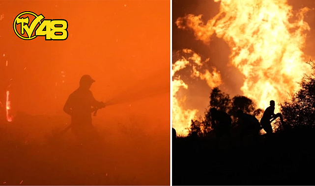 5 İLDEN YÜKSELEN ALEVLERDE TAHLİYE EDİLEN KİŞİ SAYISI KORKUTUCU RAKAMLARA ULAŞTI