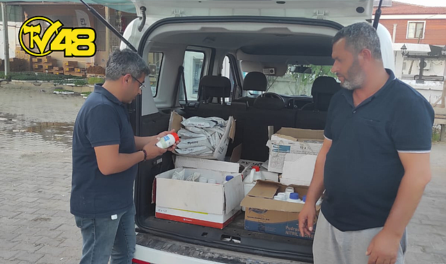 MUĞLA&#039;DA YASAKLI BİTKİ KORUMA ÜRÜNÜ SATANLARA SIKI TAKİP