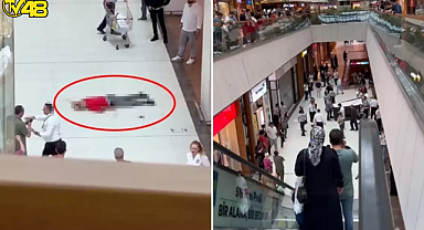 AVM'DE İNTİHAR! 2. KATTAN KENDİNİ BOŞLUĞA BIRAKTI