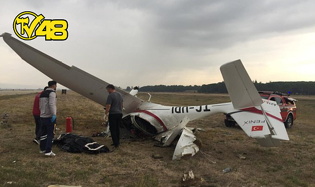 BURSA&#039;DA EĞİTİM UÇAĞI DÜŞTÜ! 2 PİLOT HAYATINI KAYBETTİ