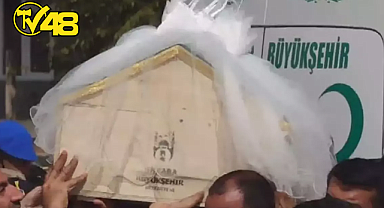 NARİN GÜRAN SON YOLCULUĞUNA TABUTUNA ÖRTÜLEN BEYAZ GELİNLİKLE UĞURLANIYOR