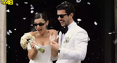 PINAR DENİZ VE KAAN YILDIRIM EVLENDİ! İŞTE NİKÂHTAN İLK KARELER