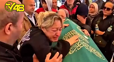 AVRUPA YAKASI'NIN KUBİLAY'I VURAL ÇELİK'İN CENAZESİNDE YÜREK YAKAN AĞIT