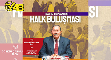 BAŞKAN TOPUZ 6 AYLIK HİZMET DÖNEMİNİ ANLATACAK