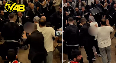 BEŞİKTAŞ GENEL KURULU'NDA BÜYÜK KAVGA! ESKİ VE YENİ BAŞKANININ DESTEKÇİLERİ BİRBİRİNE GİRDİ