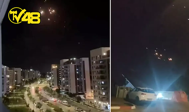 İRAN, İSRAİL&#039;E YÖNELİK FÜZE SALDIRISINI BAŞLATTI