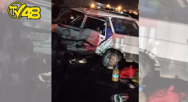 BAYIR MAHALLESİ'NDE GECE TRAFİK KAZASI: 3 YARALI