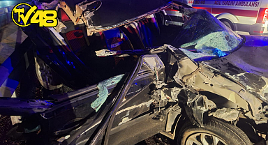 MENTEŞE DEVRANT MEVKİİNDE TRAFİK KAZASI: İKİ YARALI