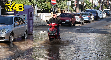 MİLAS'IN YOLLARI GÖLE DÖNDÜ